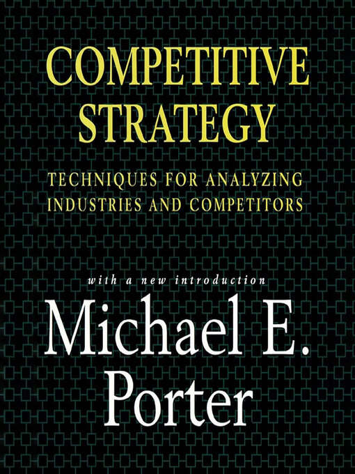 Cover image for Competitive Strategy
